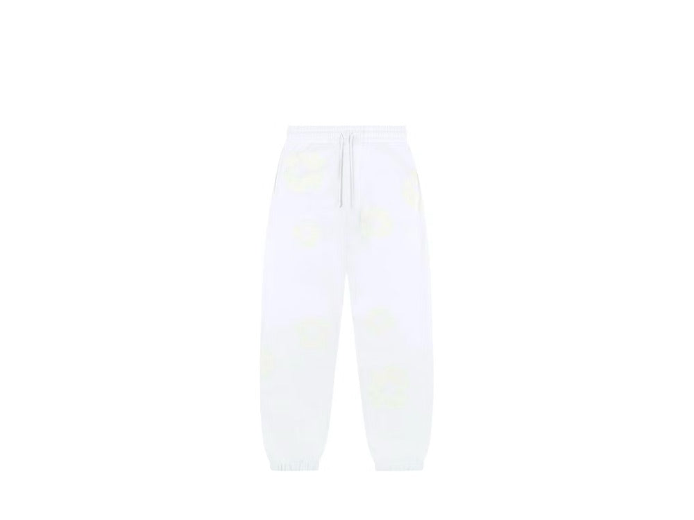 Denim Tears Mono Cotton Wreath Sweatpants White