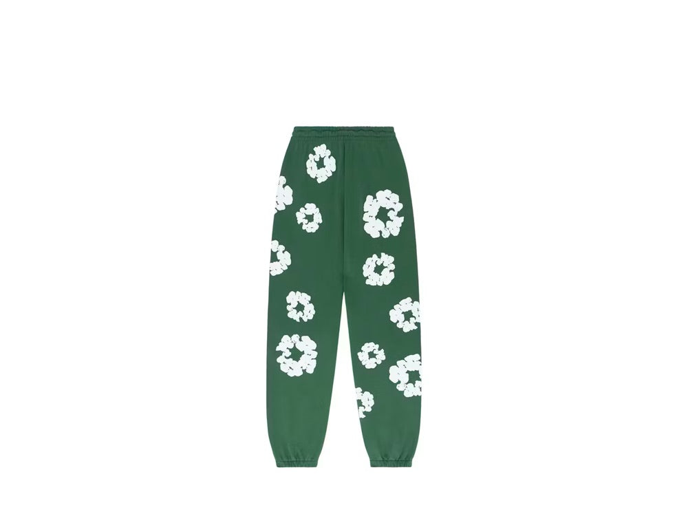 Denim Tears The Cotton Wreath Sweatpants Green